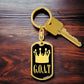 GOAT Greatest of All Time Swivel Keychain Stainless Steel or 18k Gold Dog Tag-Express Your Love Gifts