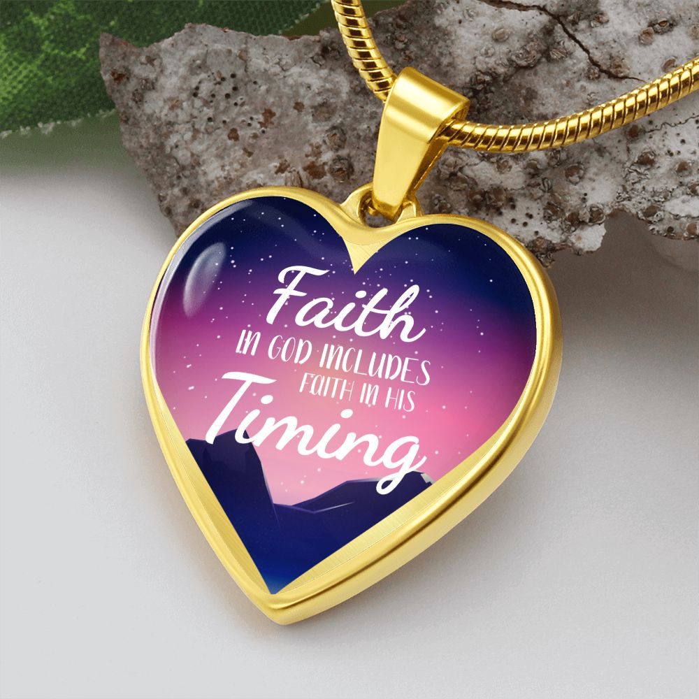 God's deals heart necklace