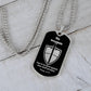 Isaiah 54:17 No Weapon Necklace Dog Tag Stainless Steel or 18k Gold w 24" Chain-Express Your Love Gifts