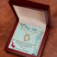 To my Nurse Wife Forever Necklace w Message Card-Express Your Love Gifts