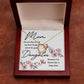 Mom No One Has Tell Me Forever Necklace w Message Card-Express Your Love Gifts