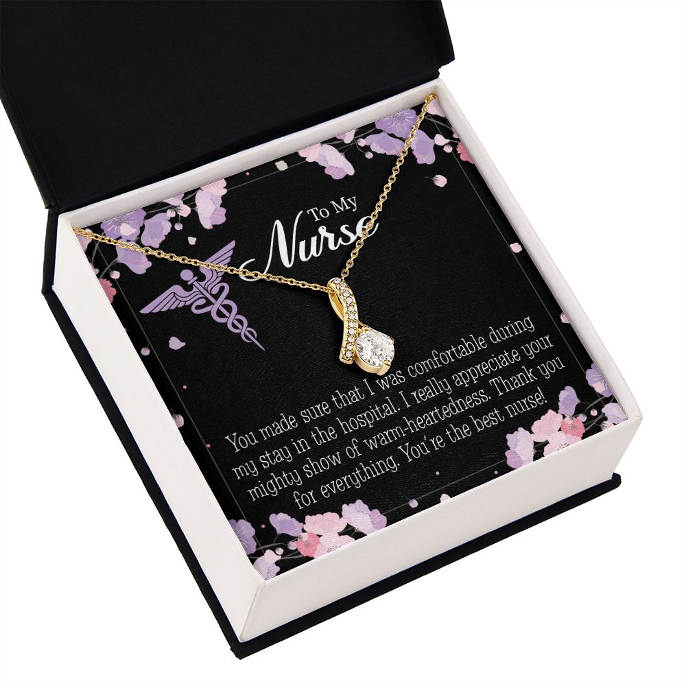 You're the Best Nurse Alluring Ribbon Necklace-Express Your Love Gifts