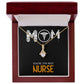 Mom Nurse Alluring Ribbon Necklace-Express Your Love Gifts