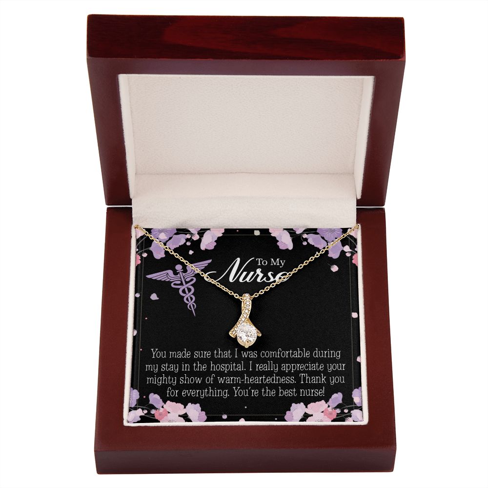 You're the Best Nurse Alluring Ribbon Necklace-Express Your Love Gifts