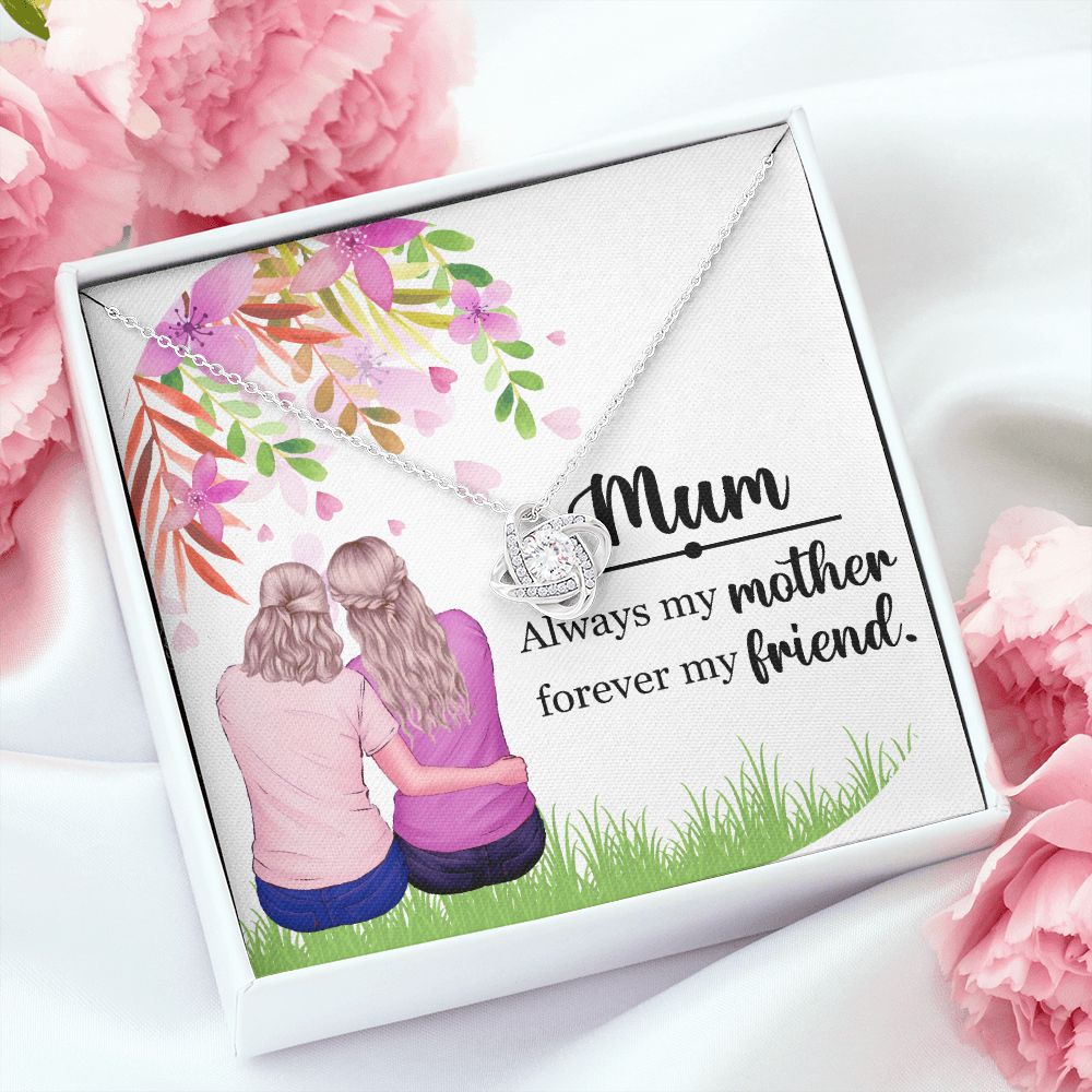 Mum Always my Mother Infinity Knot Necklace-Express Your Love Gifts