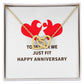 Together We Just Fit Inseparable Necklace-Express Your Love Gifts