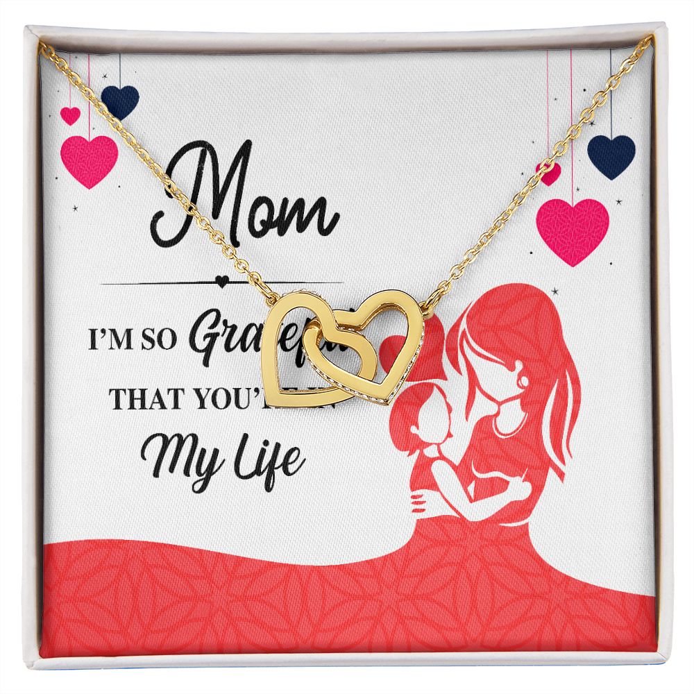 Mom I'm So Grateful Inseparable Necklace-Express Your Love Gifts