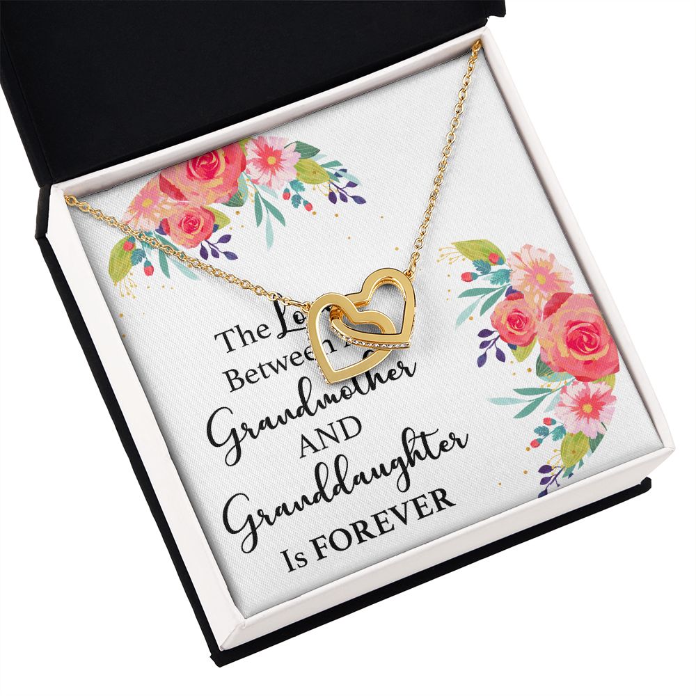 The Love Between a Grandmother and Granddaughter Inseparable Necklace-Express Your Love Gifts