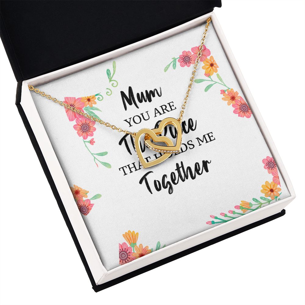 Mum You Are The Piece Inseparable Necklace-Express Your Love Gifts