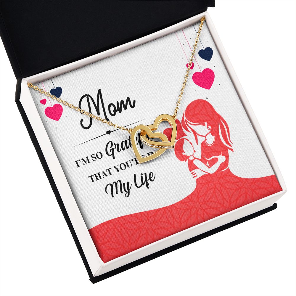 Mom I'm So Grateful Inseparable Necklace-Express Your Love Gifts