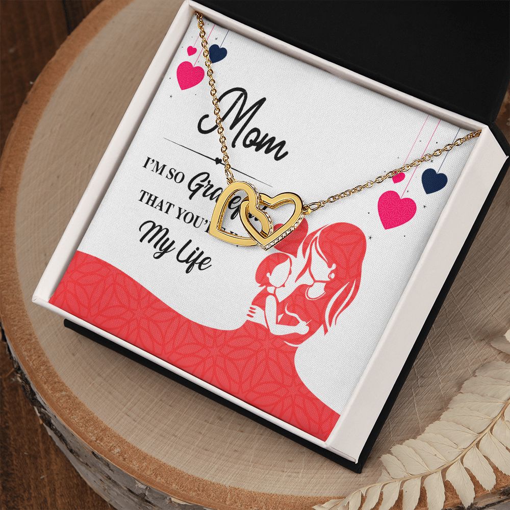 Mom I'm So Grateful Inseparable Necklace-Express Your Love Gifts