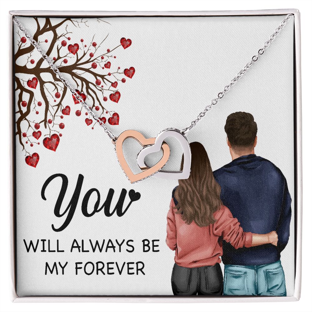 You WIll Always Be My Forever Inseparable Necklace-Express Your Love Gifts