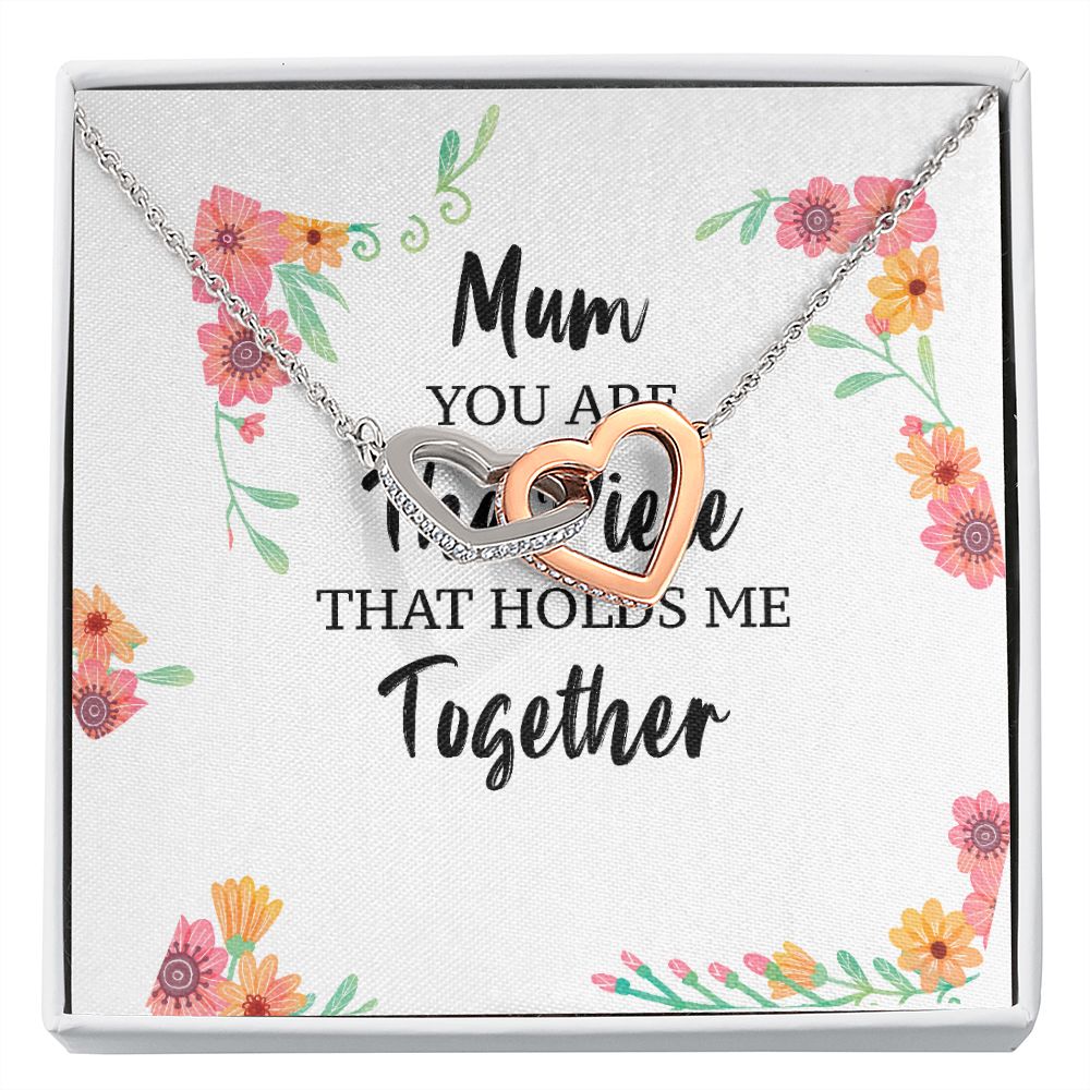 Mum You Are The Piece Inseparable Necklace-Express Your Love Gifts
