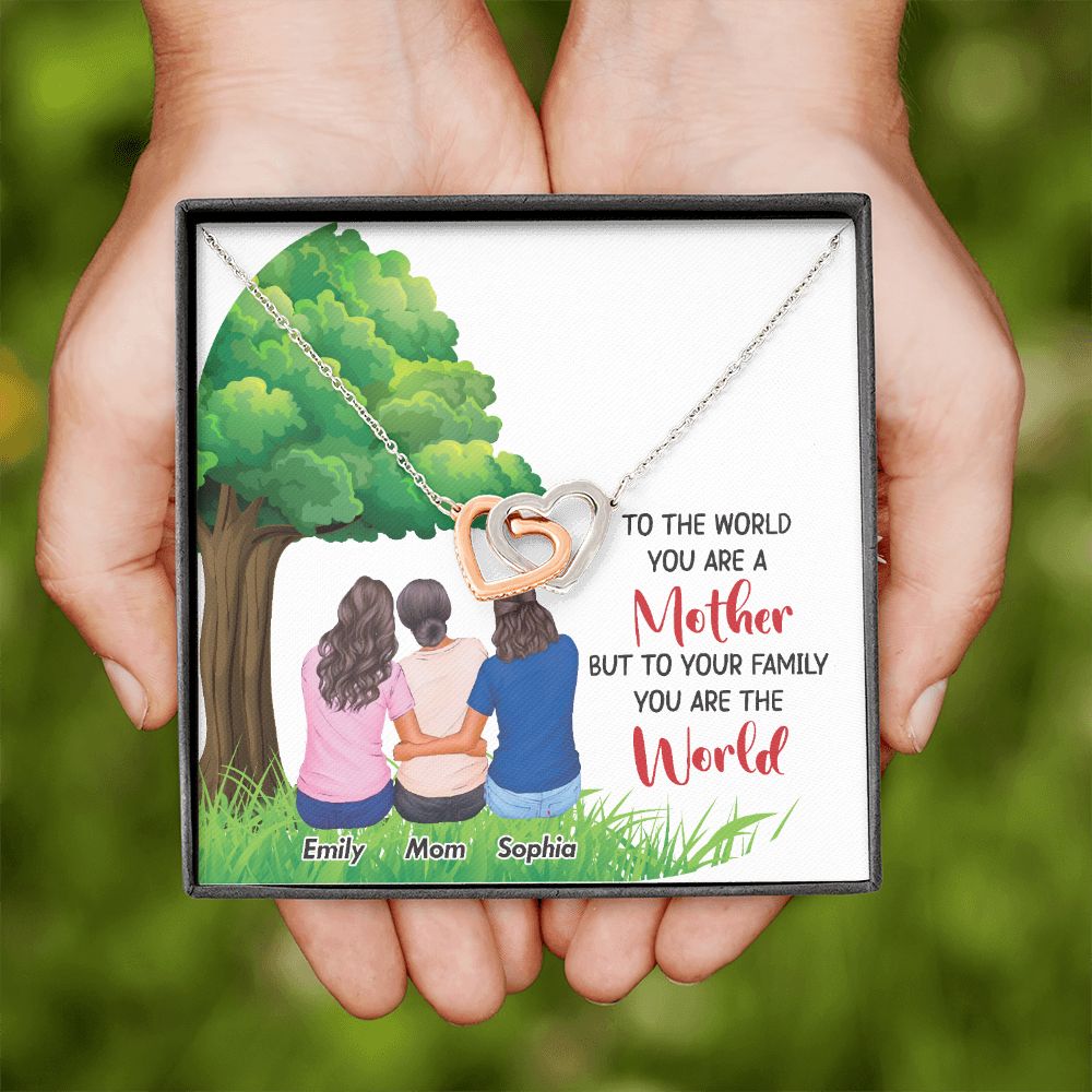 To The World You Are a Mother Inseparable Necklace-Express Your Love Gifts