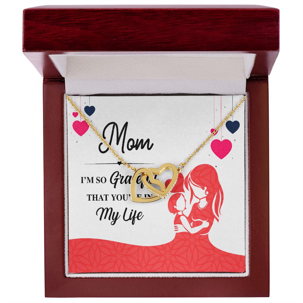 Mom I'm So Grateful Inseparable Necklace-Express Your Love Gifts