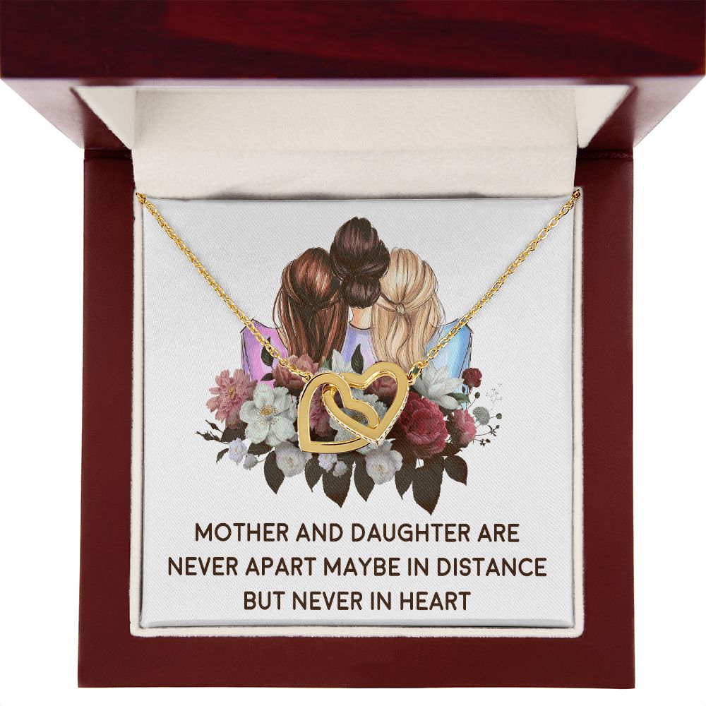 Mother and Daughter Never Apart Inseparable Necklace-Express Your Love Gifts