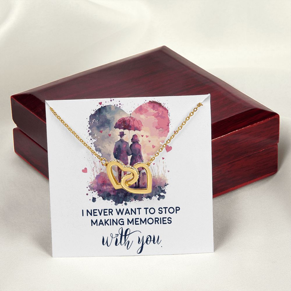 Never Stop Making Memories Inseparable Necklace-Express Your Love Gifts