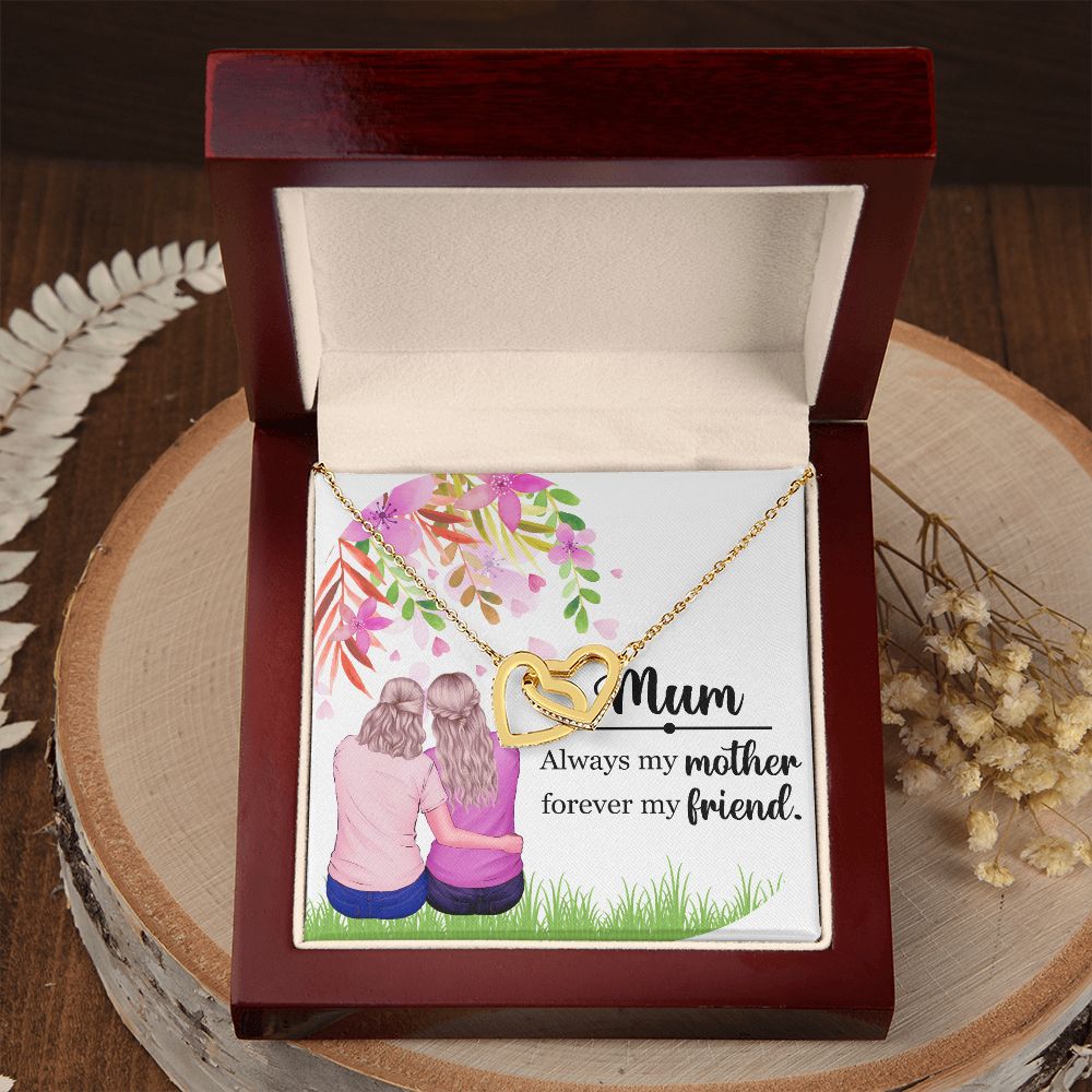 Mum Always my Mother Inseparable Necklace-Express Your Love Gifts
