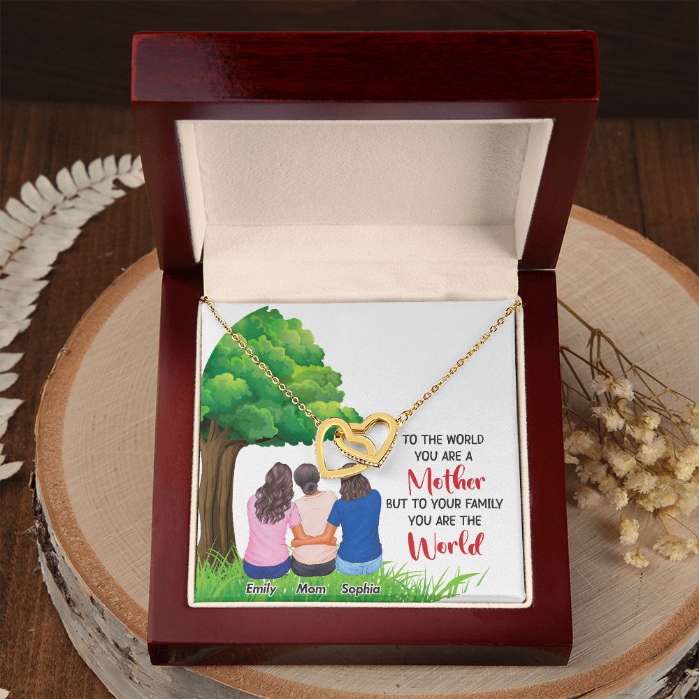 To The World You Are a Mother Inseparable Necklace-Express Your Love Gifts