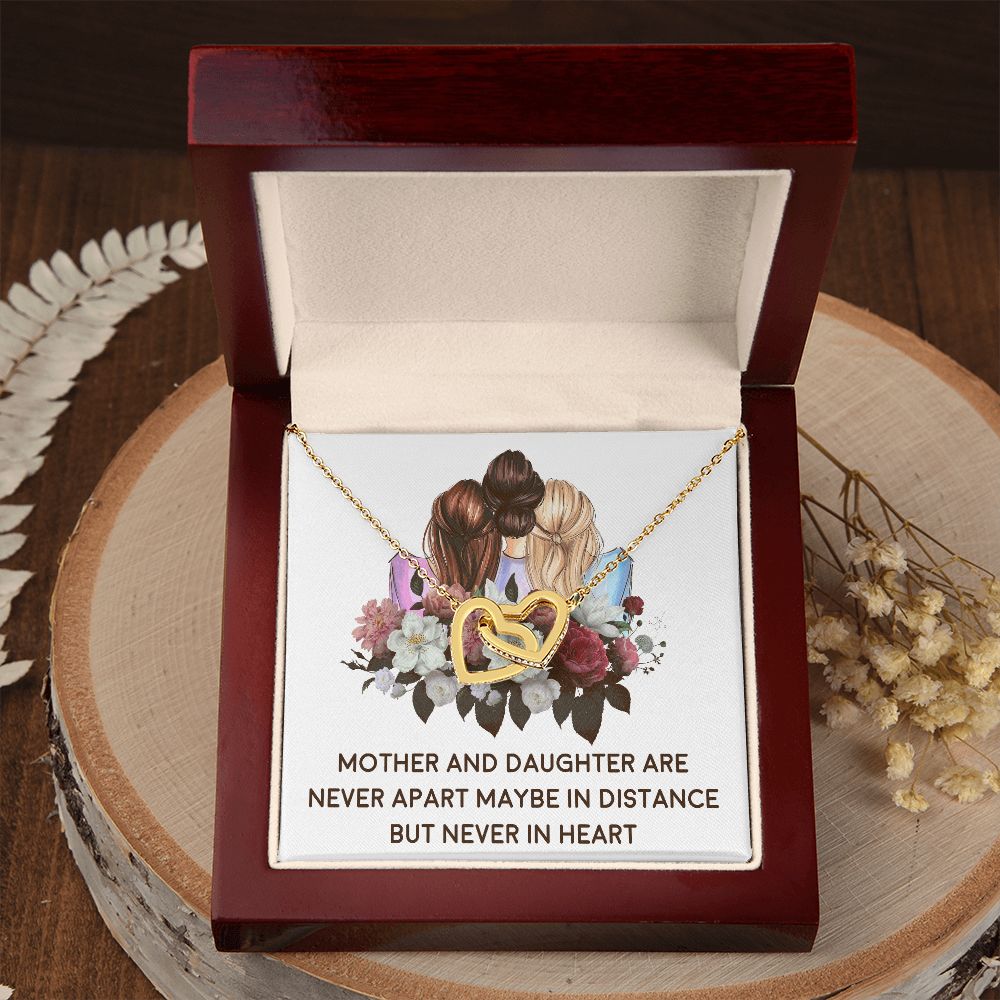 Mother and Daughter Never Apart Inseparable Necklace-Express Your Love Gifts