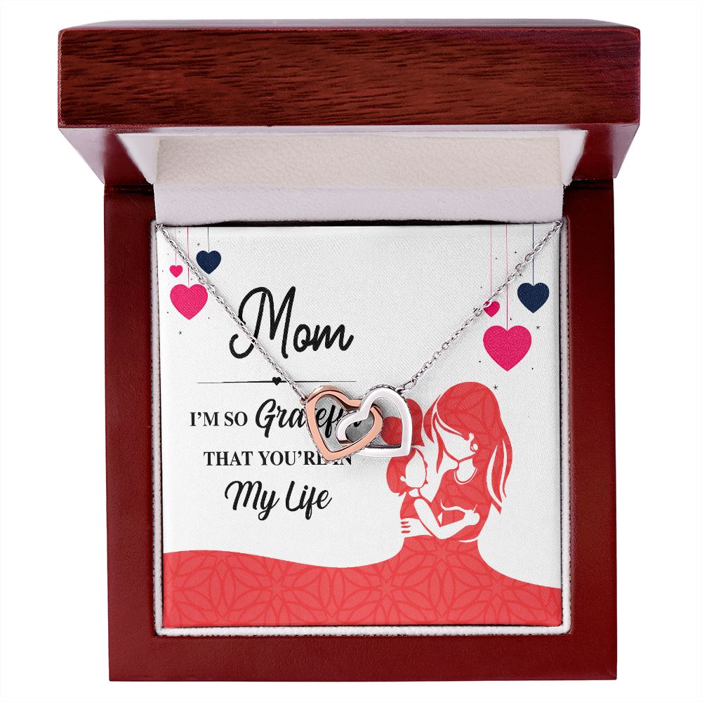 Mom I'm So Grateful Inseparable Necklace-Express Your Love Gifts