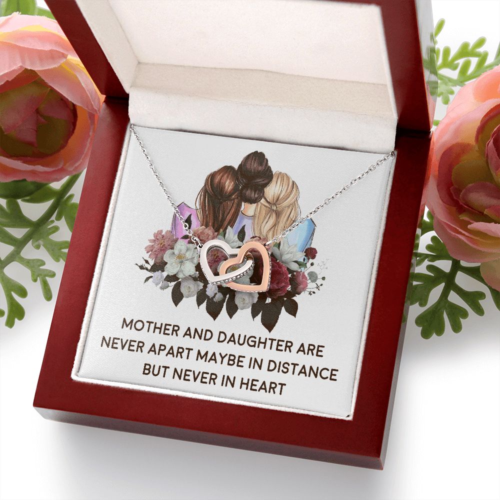 Mother and Daughter Never Apart Inseparable Necklace-Express Your Love Gifts