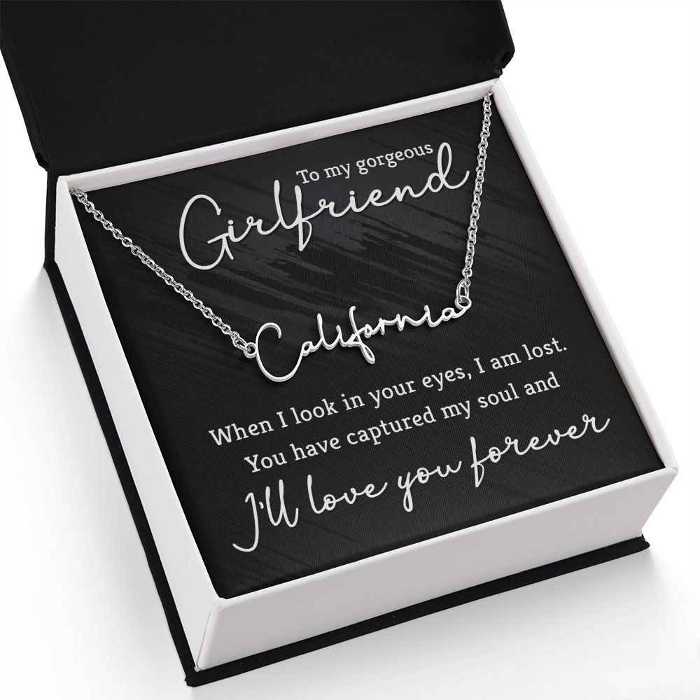 To my store gorgeous girlfriend necklace