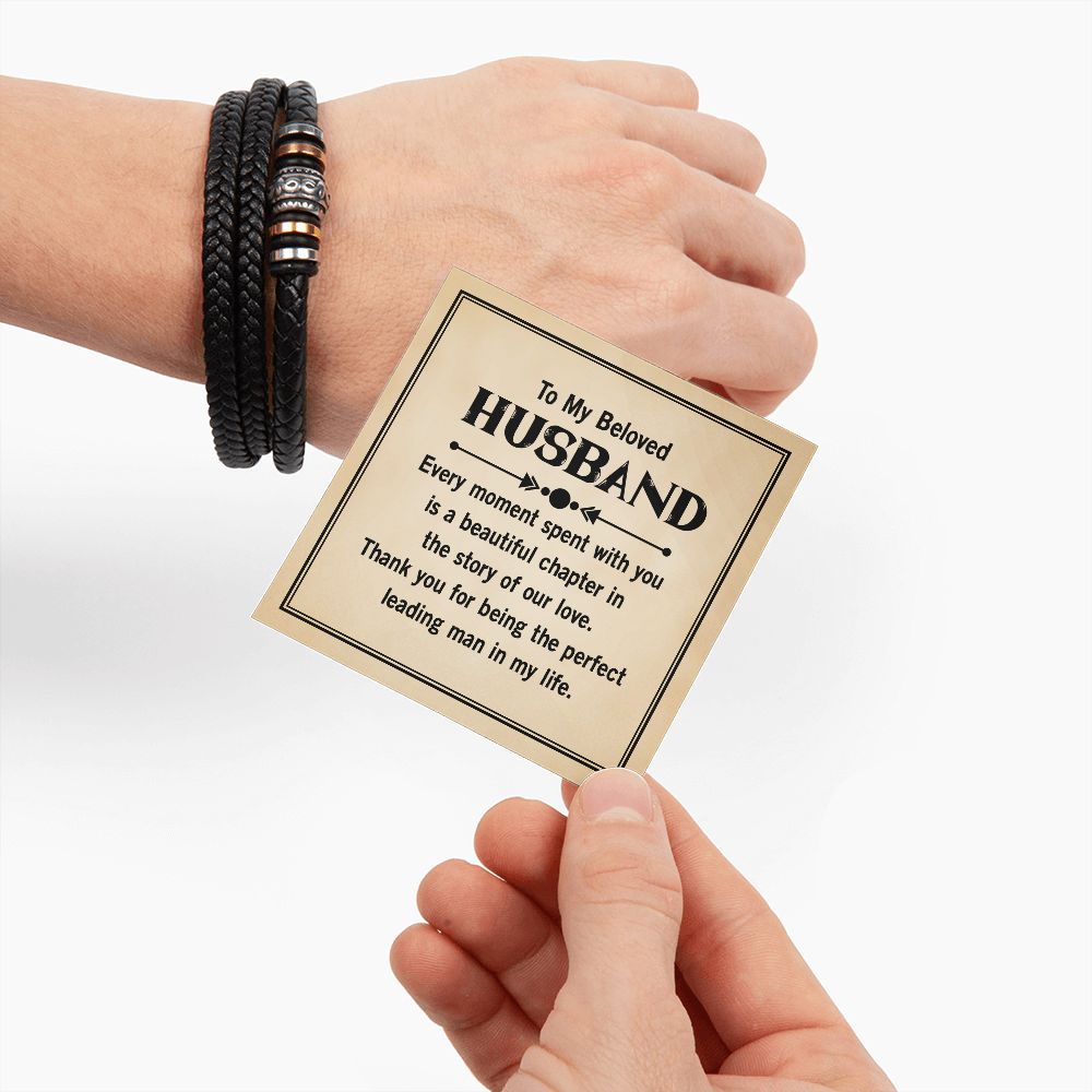 To My Husband Every Moment Spent With You Love You Forever Bracelet-Express Your Love Gifts