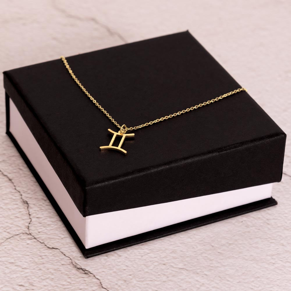 To My Wife Losing Someone Zodiac Name Necklace-Express Your Love Gifts