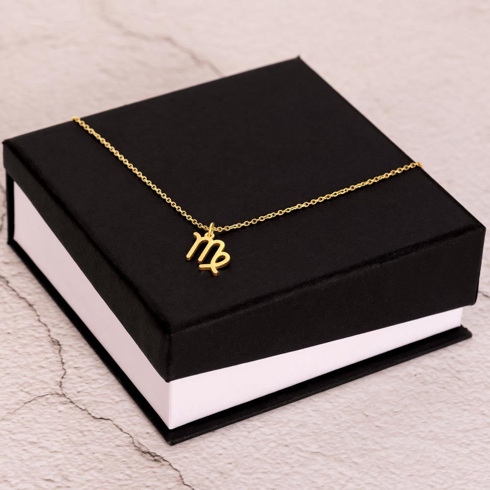 To My Wife Losing Someone Zodiac Name Necklace-Express Your Love Gifts