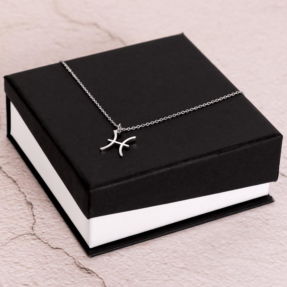 To My Wife Losing Someone Zodiac Name Necklace-Express Your Love Gifts