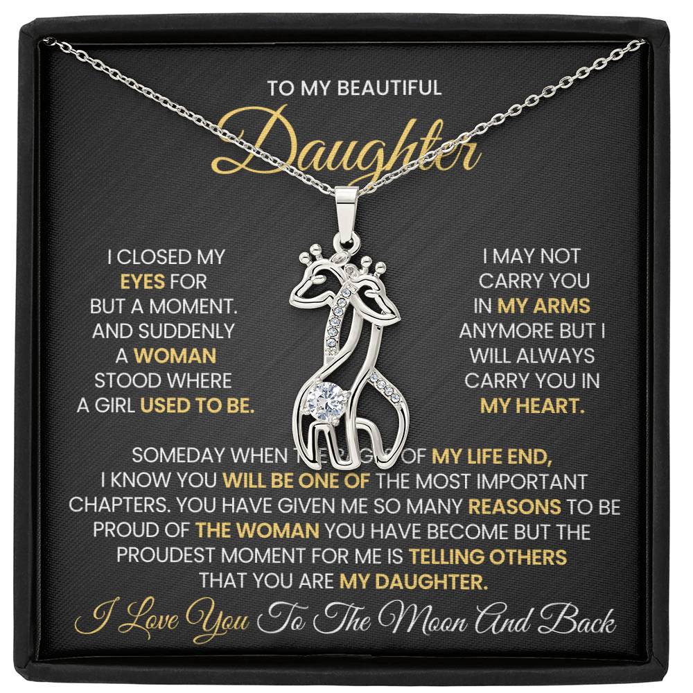 To My Daughter To The Moon and Back-Express Your Love Gifts