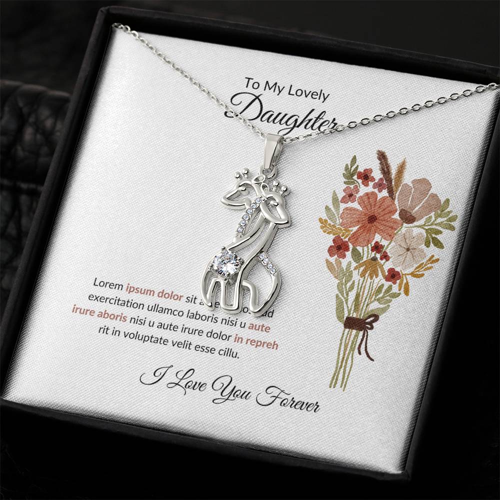 To My Daughter Lorem Ipsum Flower Bouquet-Express Your Love Gifts