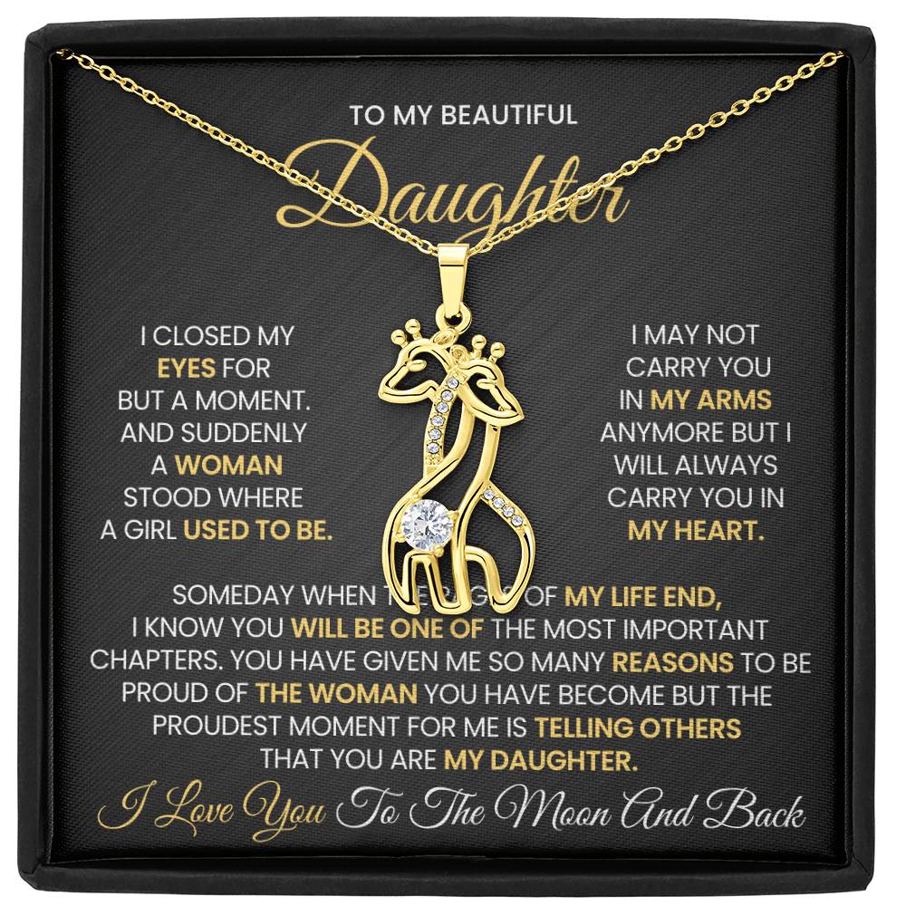 To My Daughter To The Moon and Back-Express Your Love Gifts