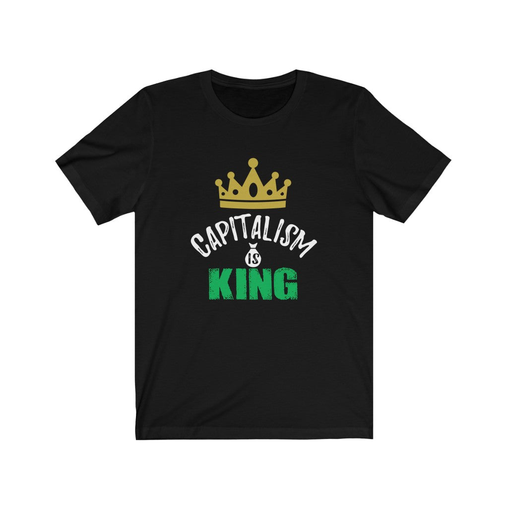 Gift For Trader, Capitalism is King Stock Market Trader T-Shirt - Express Your Love Gifts