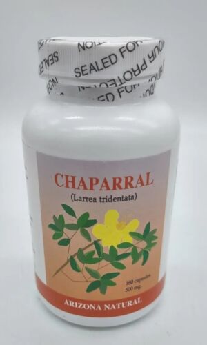 Arizona Natural Chaparral (Larrea tridentata), 500 mg, 180 Capsules-Express Your Love Gifts