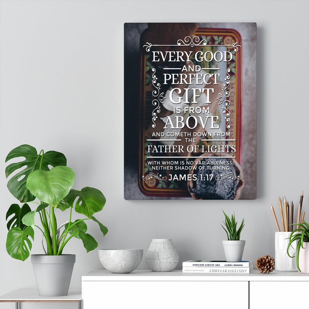 Scripture Walls Father of Lights James 1:17 Christian Wall Art Bible Verse Print Ready to Hang - Express Your Love Gifts