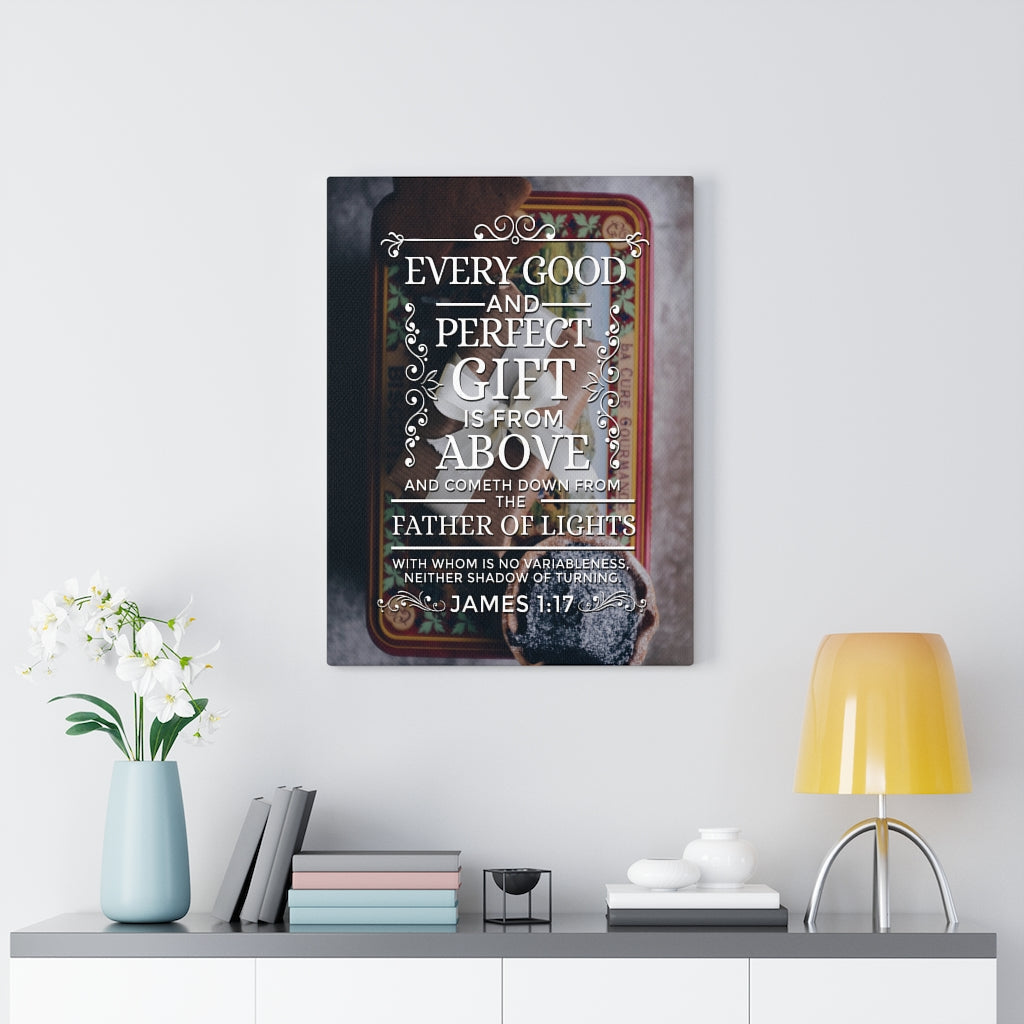 Scripture Walls Father of Lights James 1:17 Christian Wall Art Bible Verse Print Ready to Hang - Express Your Love Gifts