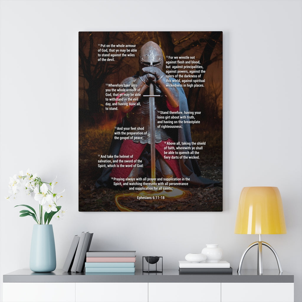 Scripture Walls Armour of God Ephesians 6:11-18 Christian Wall Art Bible Verse Print Ready to Hang - Express Your Love Gifts