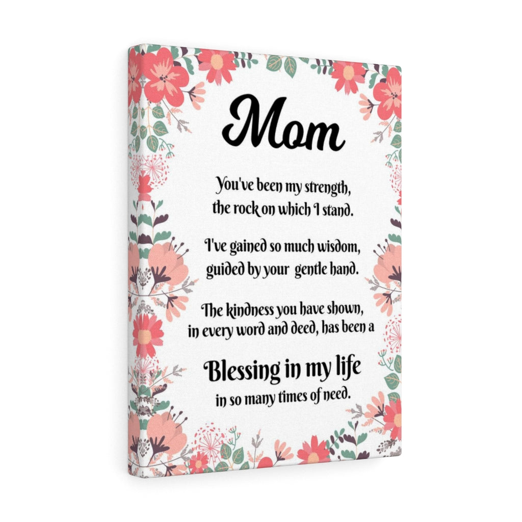 Message to Mom Inspirational Wall Decor for Home Office Gym Inspiring Success Quote Print Ready to Hang Inspiring Wall Art Gift - Express Your Love Gifts