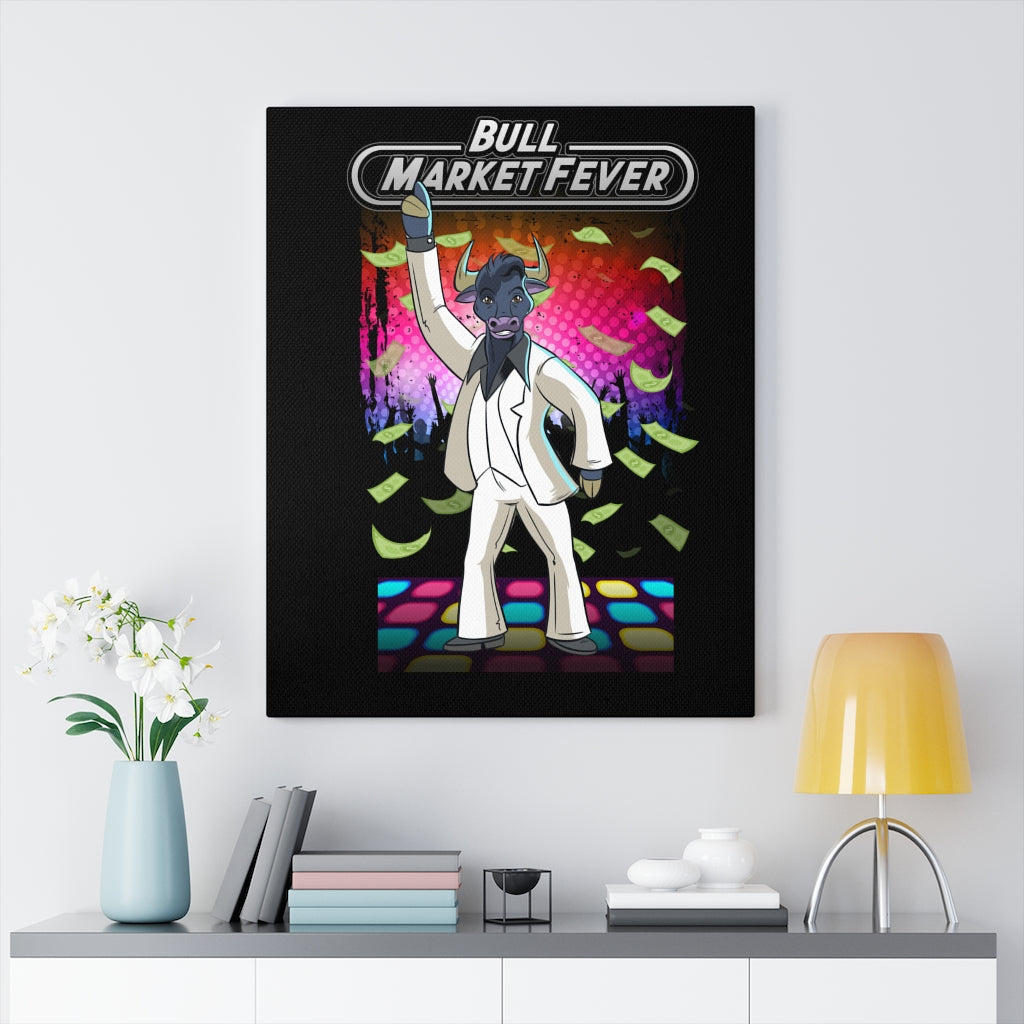 Trader Wall Art Bull Market Fever Gift for Trader Wall Street Print - Express Your Love Gifts