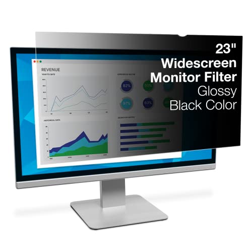 3M Privacy Filter for 23" Widescreen Monitor (PF230W9B) - Superior Privacy and Screen Protection-Express Your Love Gifts