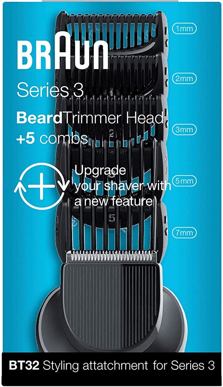 Braun BT32 Beard Trimmer Head + 5 Combs-Express Your Love Gifts