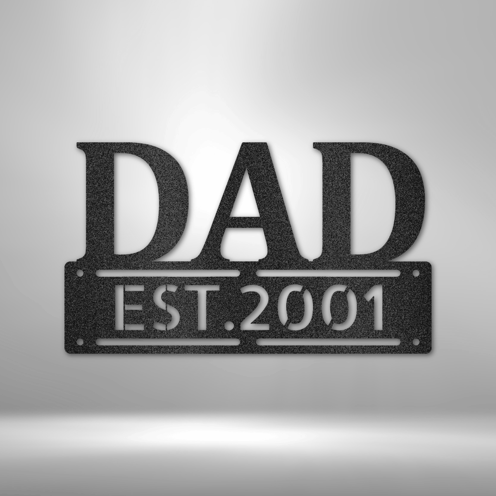 Personalized Father's Day Steel Sign Steel Art Wall Metal Decor-Express Your Love Gifts