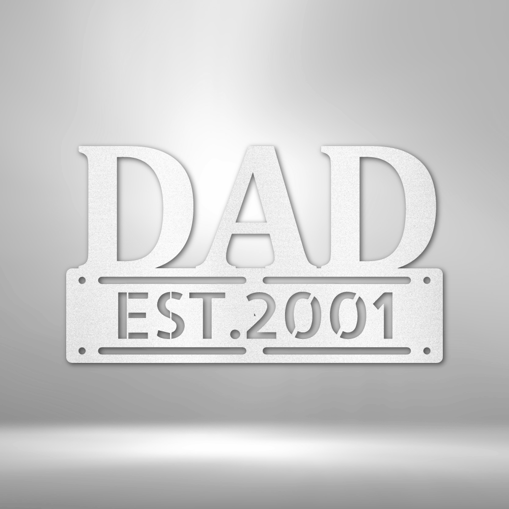 Personalized Father's Day Steel Sign Steel Art Wall Metal Decor-Express Your Love Gifts