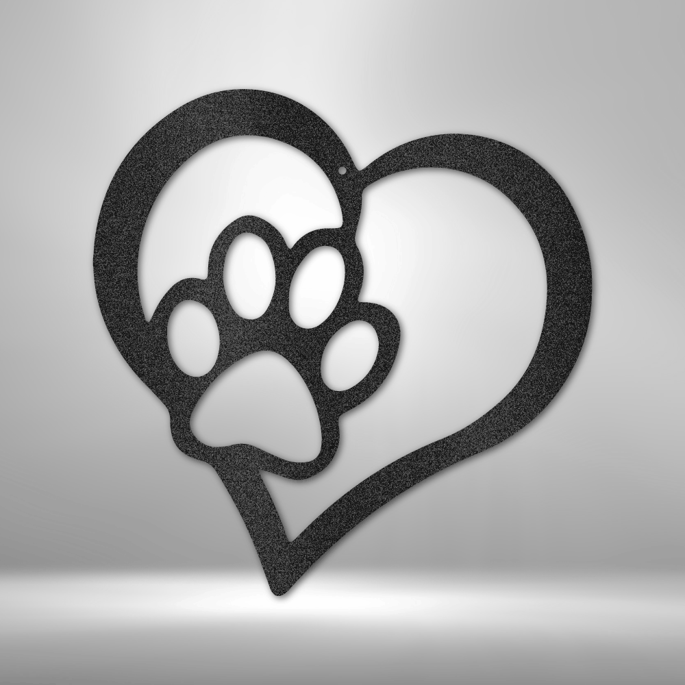 Puppy Love Steel Sign Steel Art Wall Metal Decor-Express Your Love Gifts