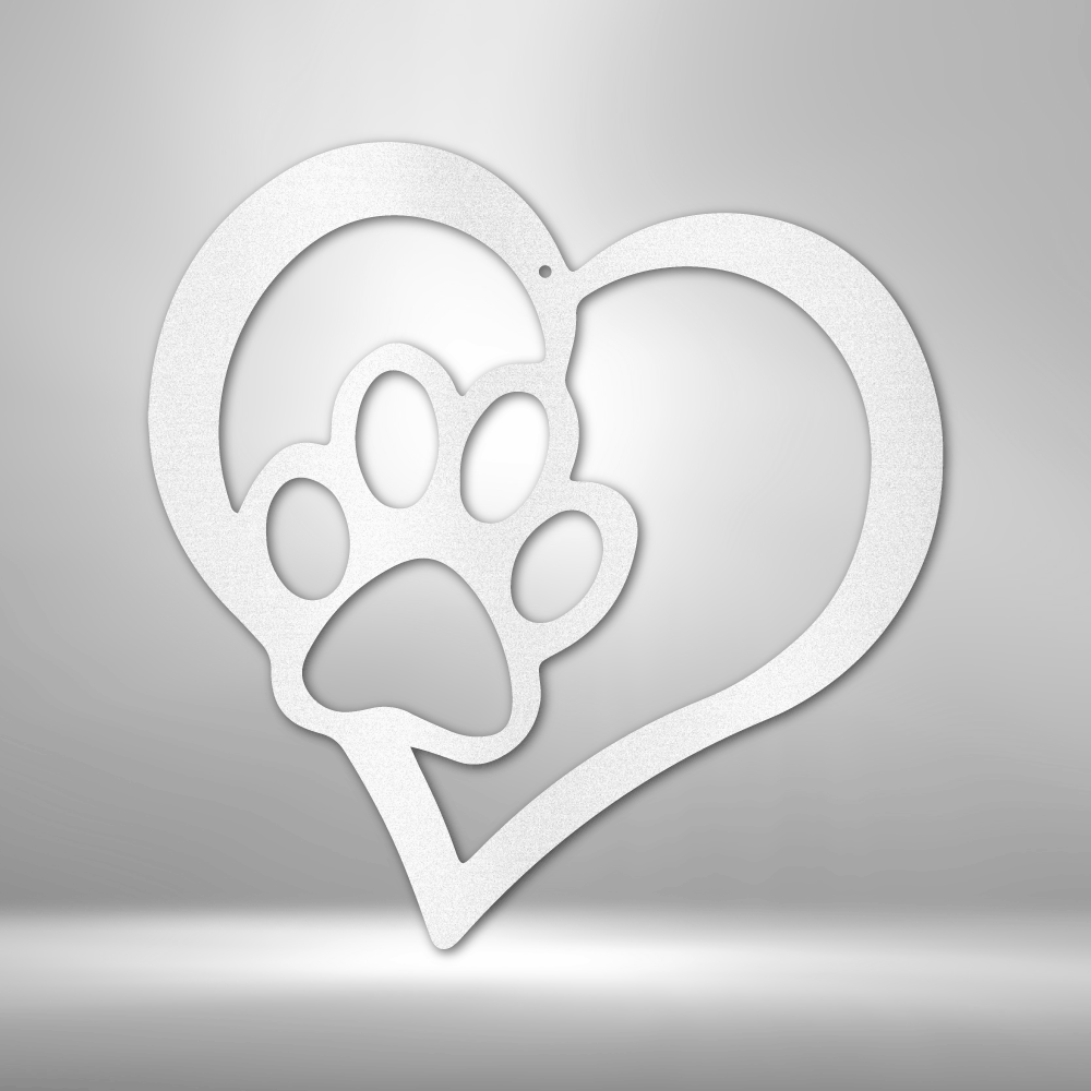 Puppy Love Steel Sign Steel Art Wall Metal Decor-Express Your Love Gifts