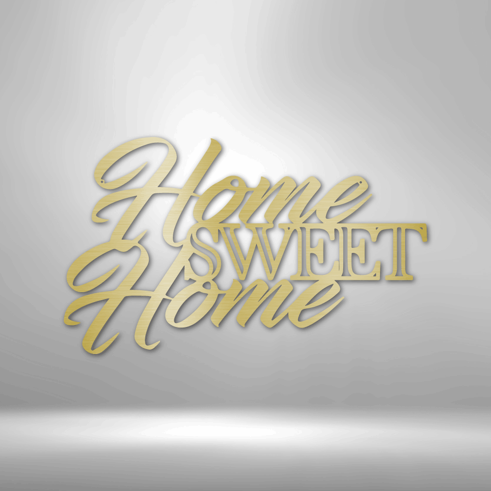 Home Sweet Home Steel Sign Steel Art Wall Metal Decor-Express Your Love Gifts