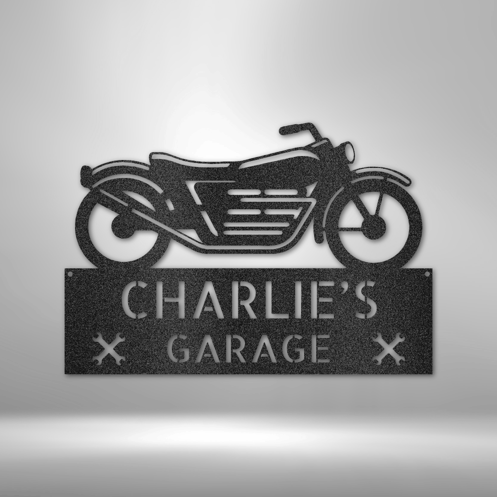 Personalized Motorcycle Adventure Monogram Steel Sign Steel Art Wall Metal Decor-Express Your Love Gifts