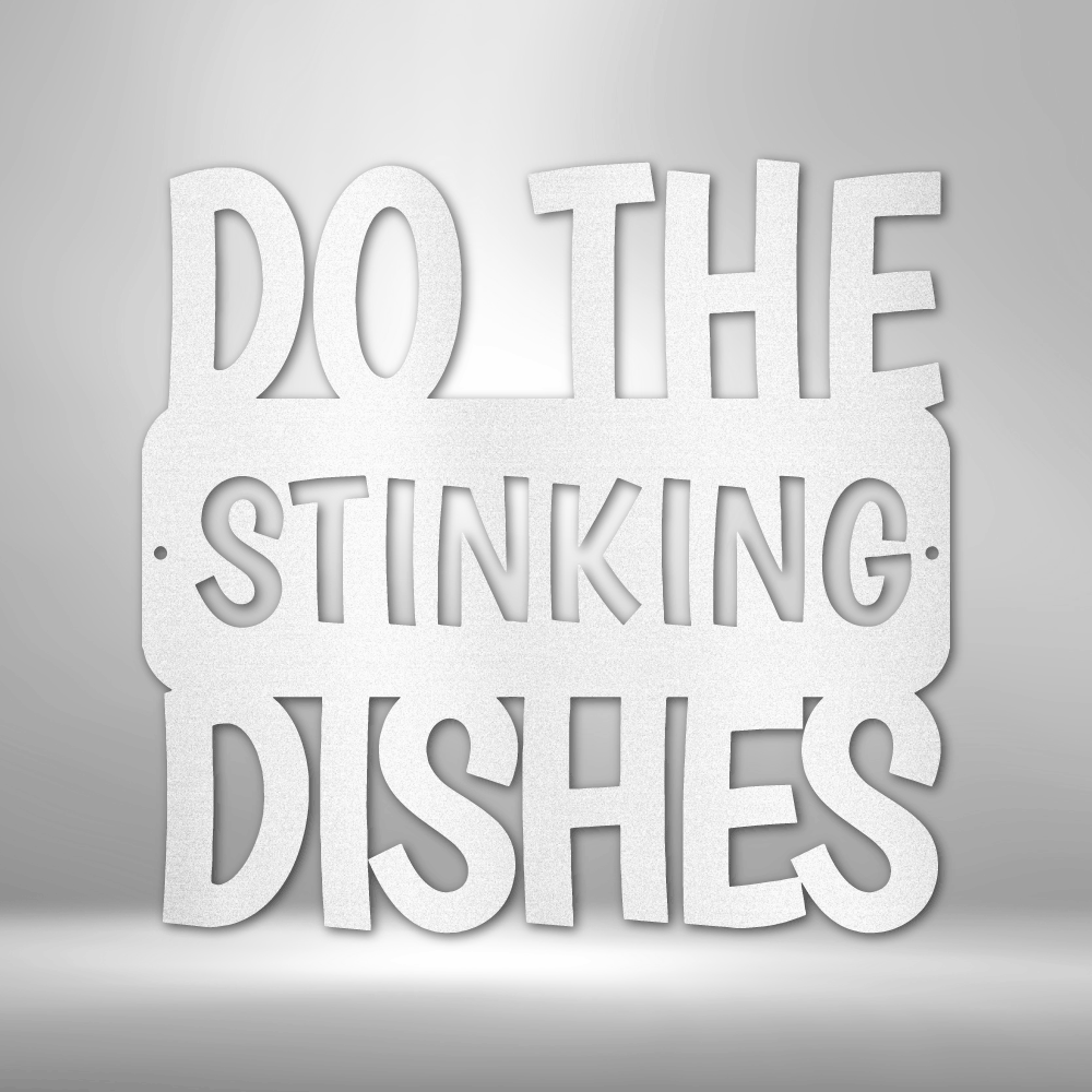 Do the Dishes Quote Steel Sign Steel Art Wall Metal Decor-Express Your Love Gifts